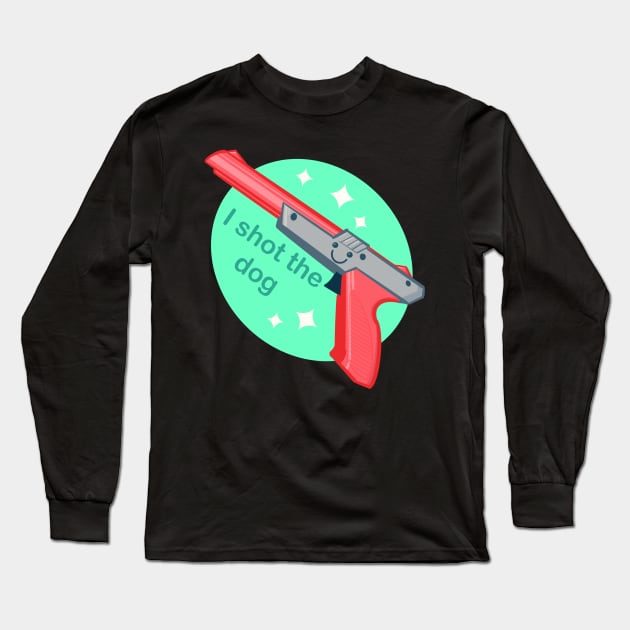 Duck Hunt Long Sleeve T-Shirt by LVBart